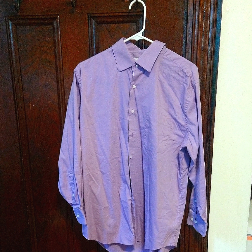 Men's Purple Dress Shirt